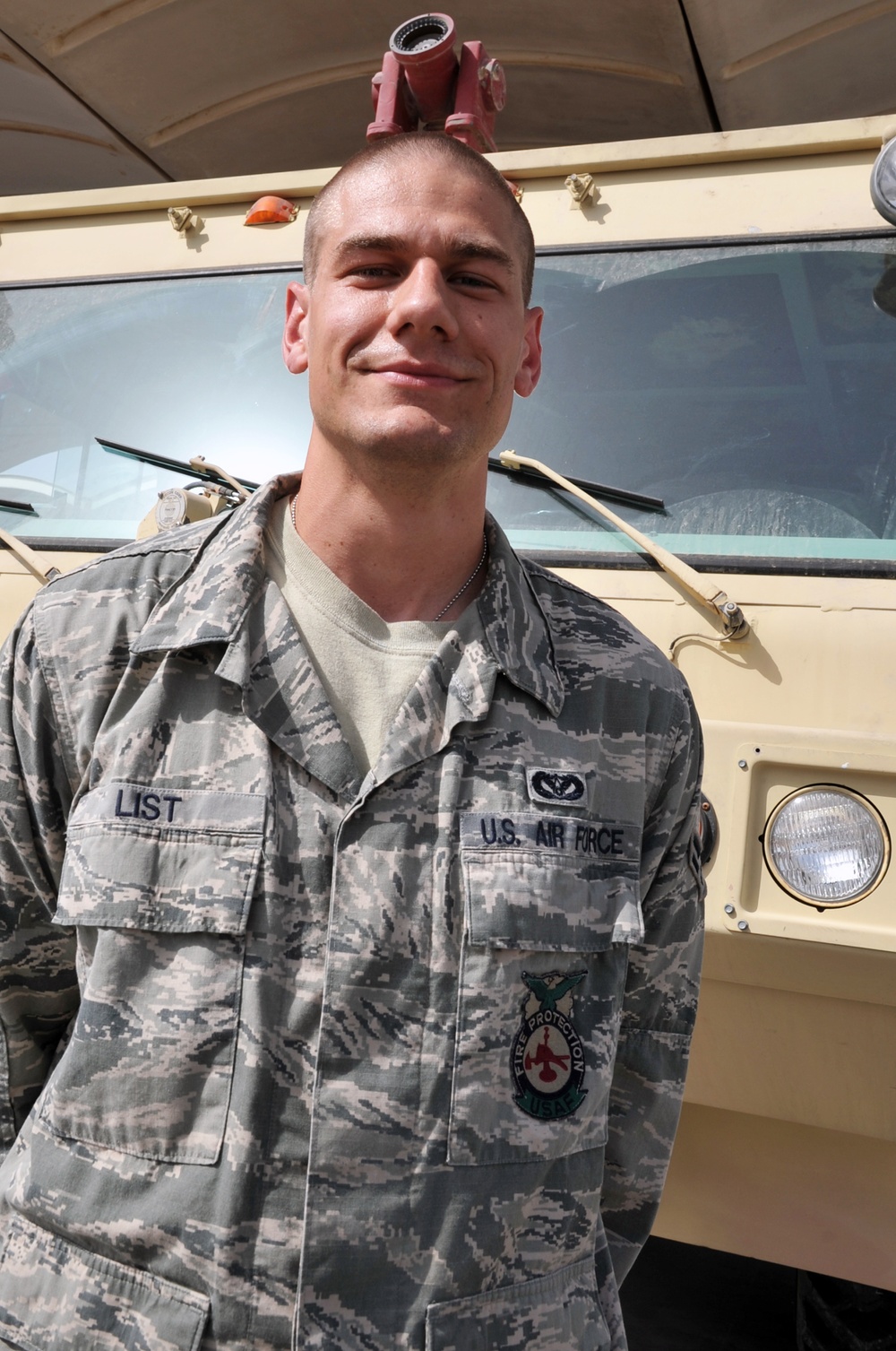 Ramstein Firefighter, Madison Heights Native, Supports Fire Protection in Southwest Asia