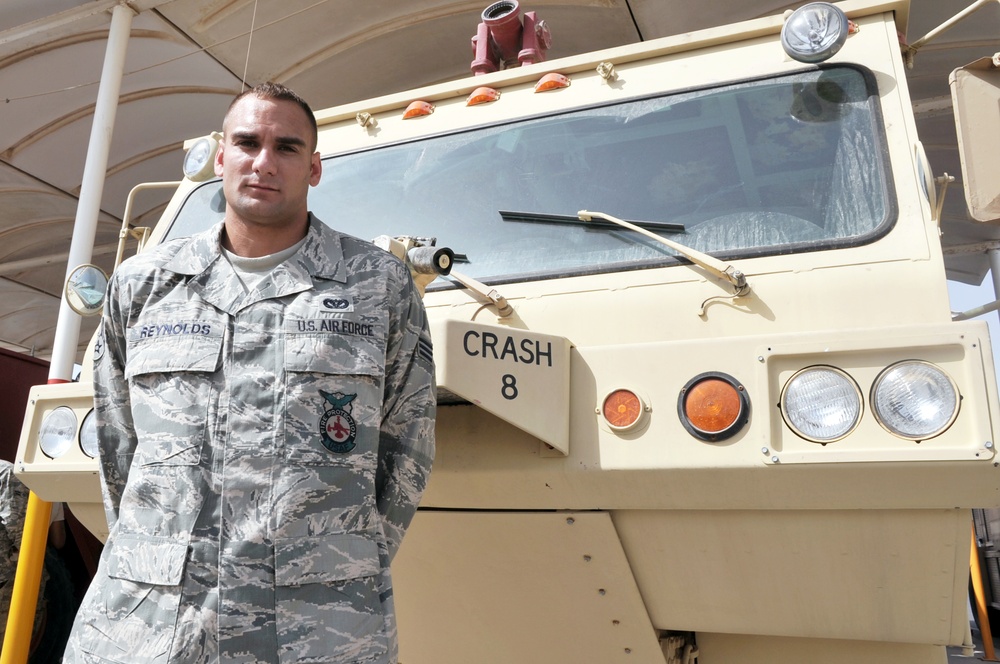 Joint Base Charleston Senior Airman, Schertz Native, Deployed to Southwest Asia to Support Fire Protection Ops