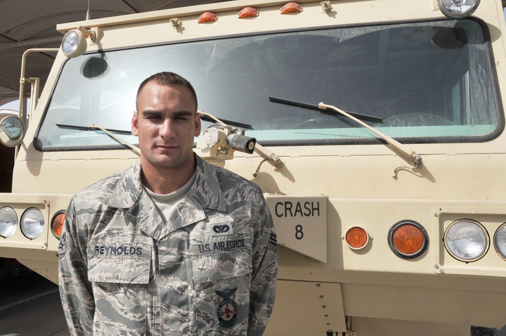 Joint Base Charleston Senior Airman, Schertz Native, Deployed to Southwest Asia to Support Fire Protection Ops