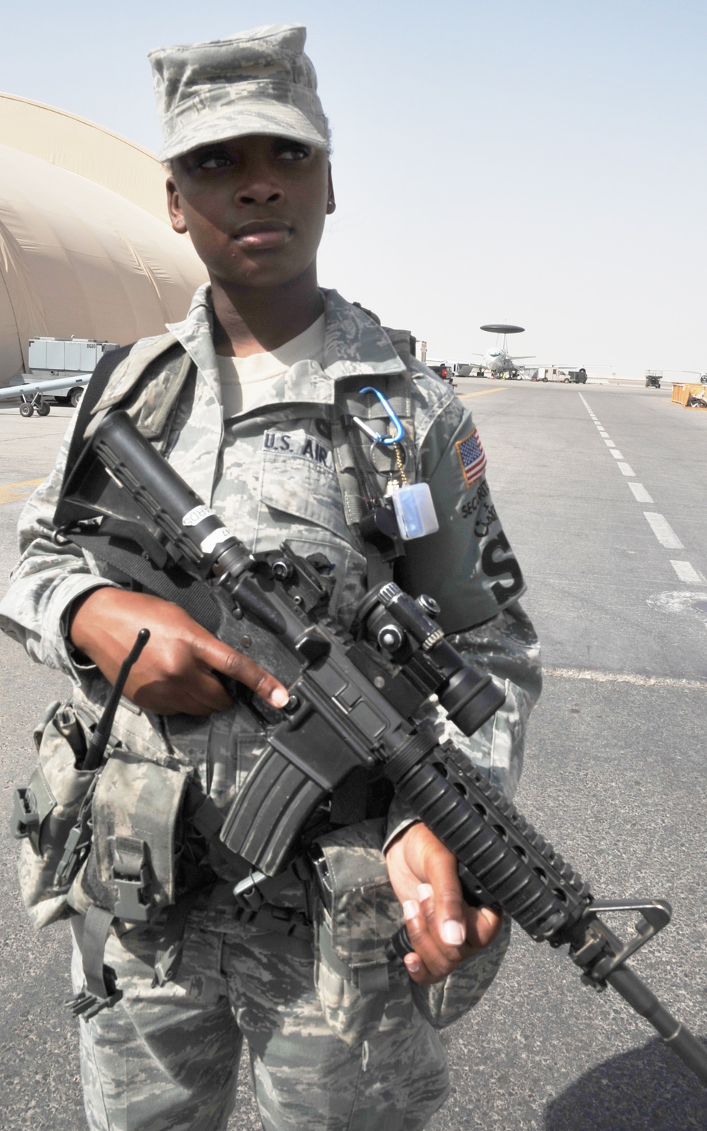 Seymour-Johnson Airman First Class, Fort Pierce Native, Supports Security Forces Operations for Southwest Asia Wing