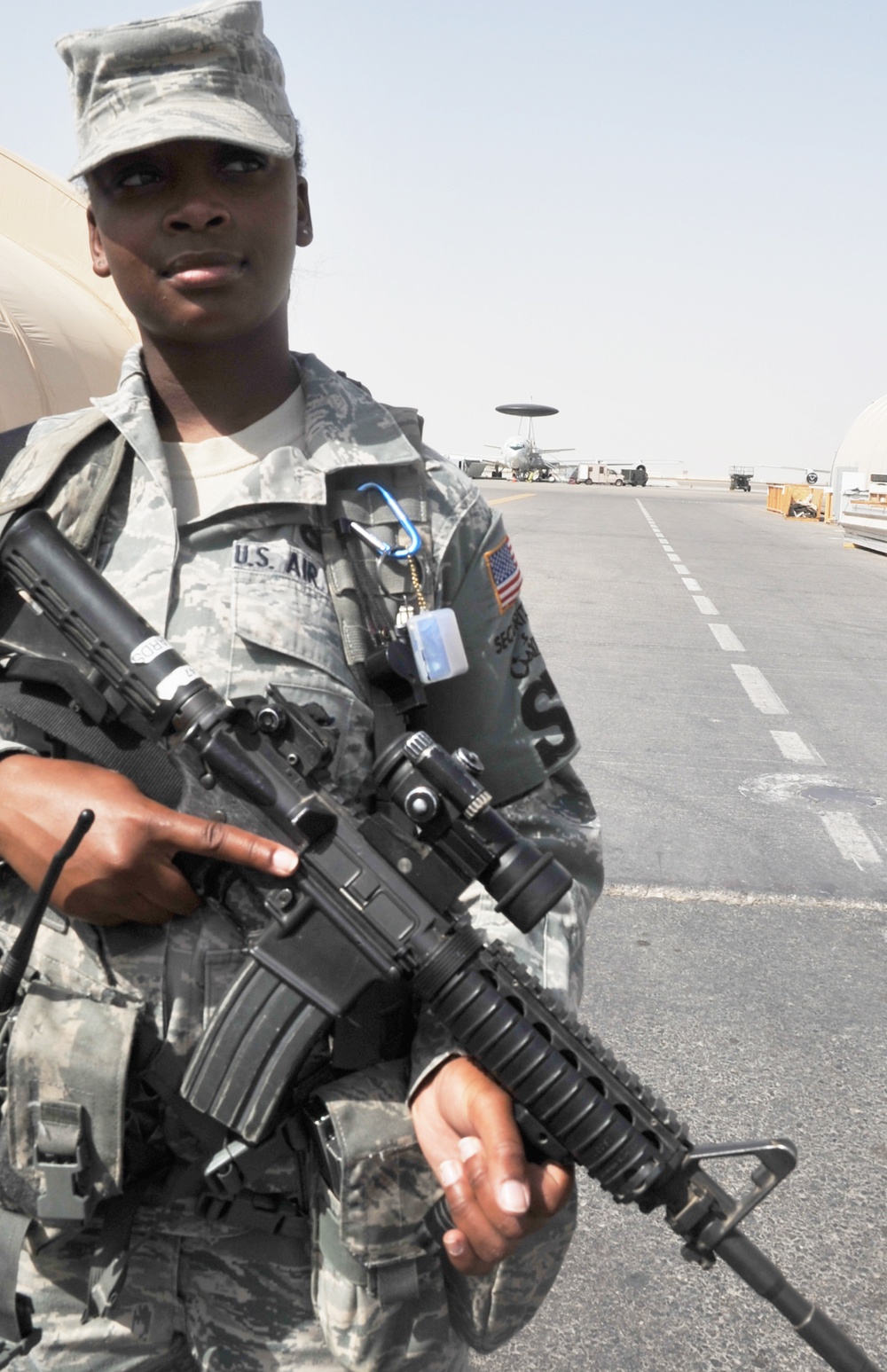Seymour-Johnson Airman First Class, Fort Pierce Native, Supports Security Forces Operations for Southwest Asia Wing