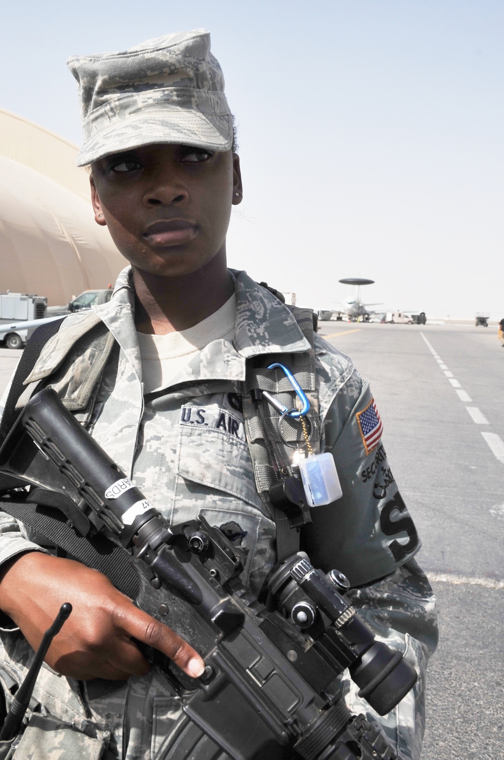 Seymour-Johnson Airman First Class, Fort Pierce Native, Supports Security Forces Operations for Southwest Asia Wing