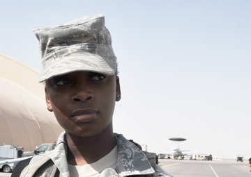 Seymour-Johnson airman first class, Fort Pierce native, supports security forces operations for Southwest Asia wing