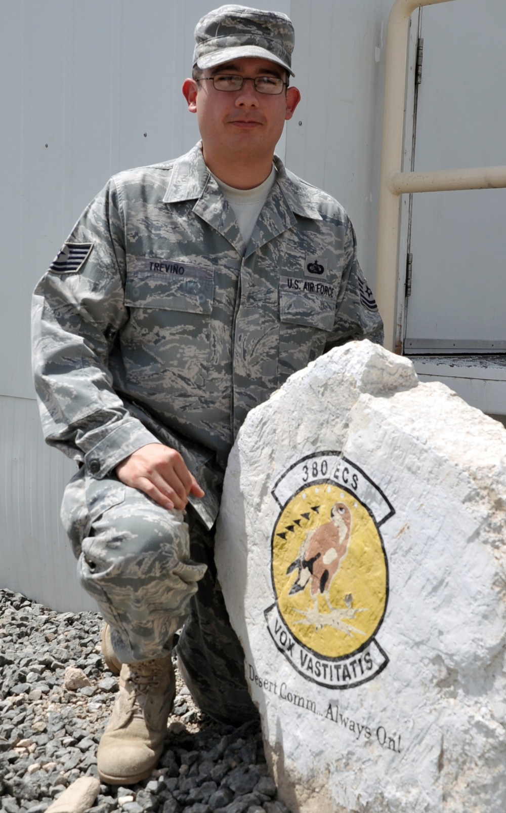 AFPC Technical Sergeant, San Antonio Native, Completes Deployment With Expeditionary Communications Squadron