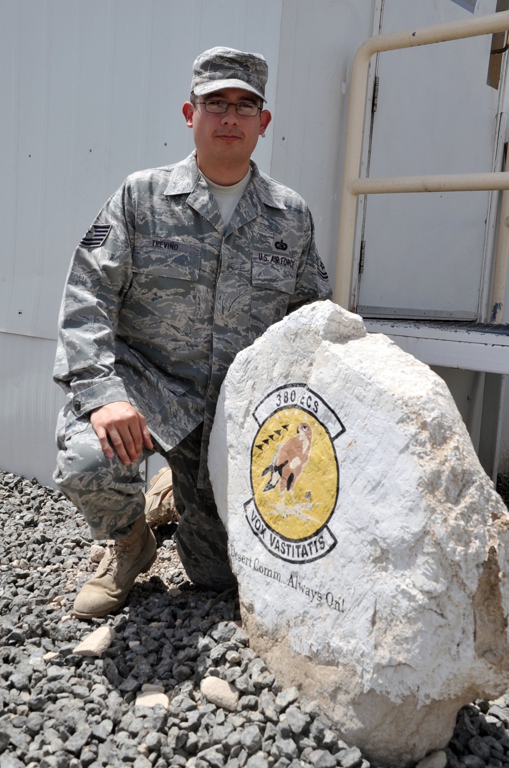 AFPC Technical Sergeant, San Antonio Native, Completes Deployment With Expeditionary Communications Squadron