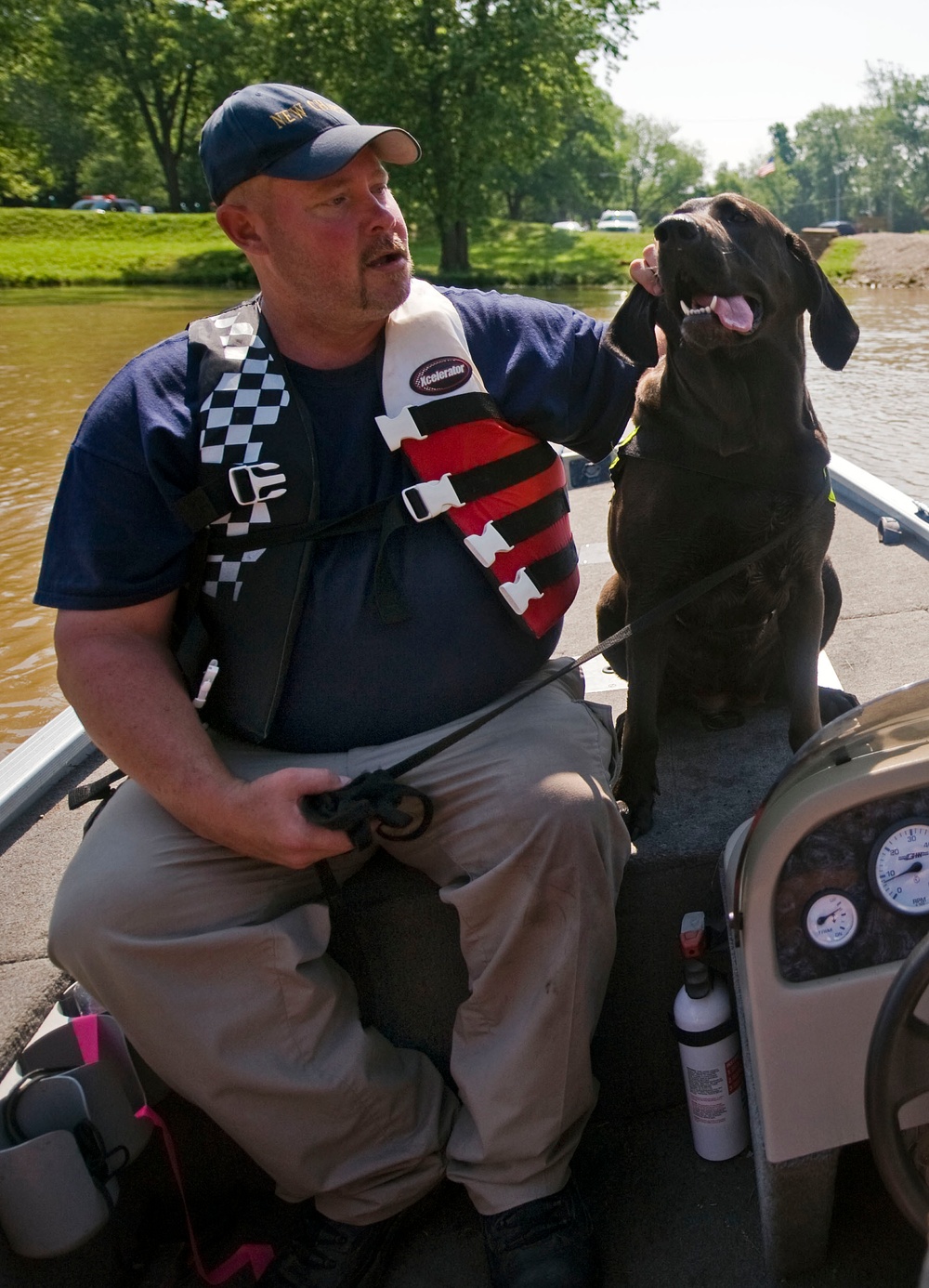 Search and Rescue Dogs Train in Indiana Waters