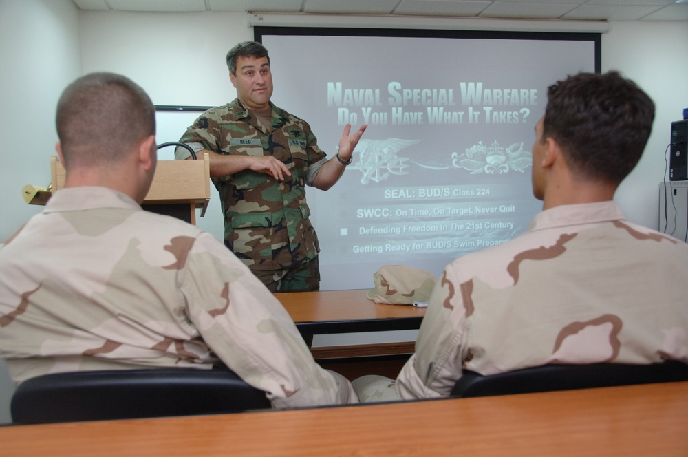 Special Warfare Recruiters Visit Bahrain