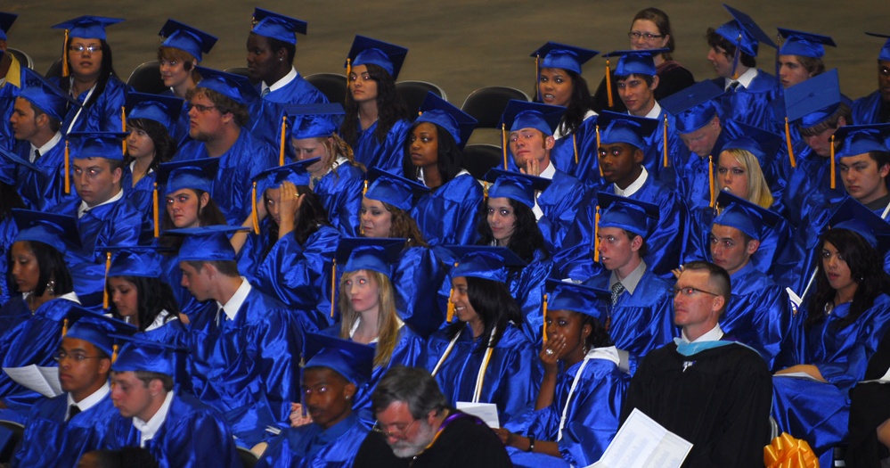 Student of a Dual Military Family Graduates High School