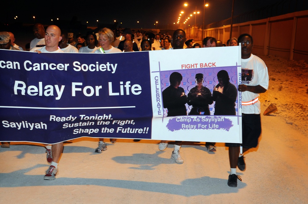 Qatar base Relay for Life raises cancer awareness