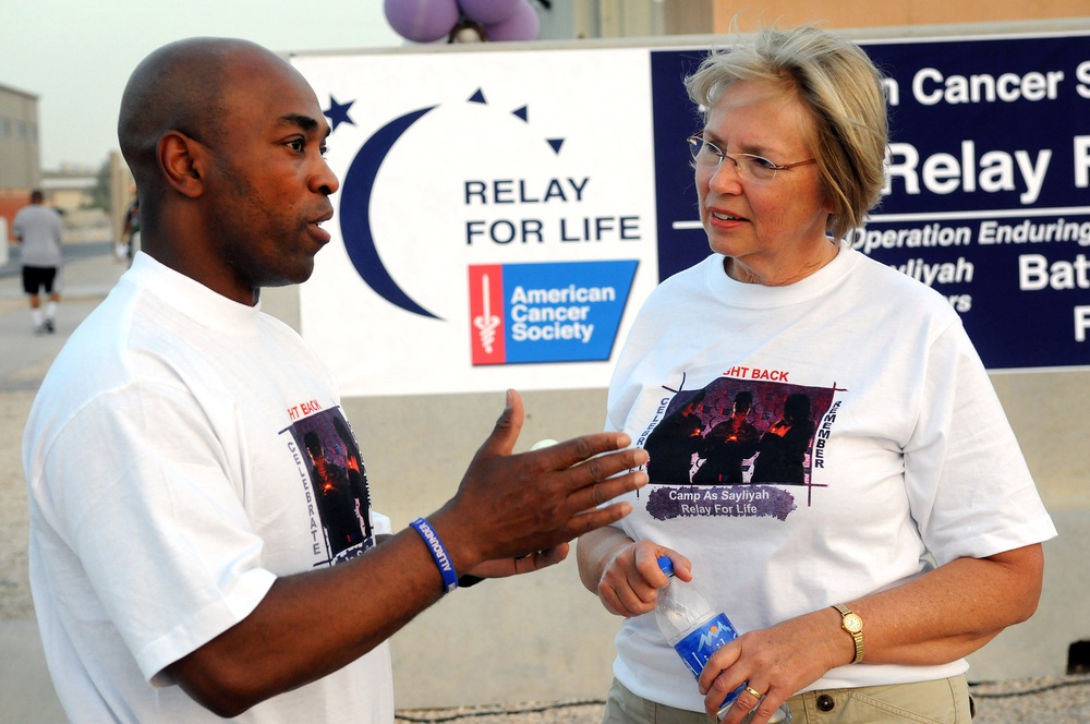 Qatar base Relay for Life raises cancer awareness