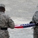 Medical Group Airmen Lead Deployed Retreat Ceremony