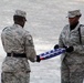 Medical Group Airmen Lead Deployed Retreat Ceremony