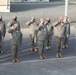 Medical Group Airmen Lead Deployed Retreat Ceremony