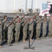 Medical Group Airmen Lead Deployed Retreat Ceremony