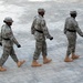 Medical Group Airmen Lead Deployed Retreat Ceremony
