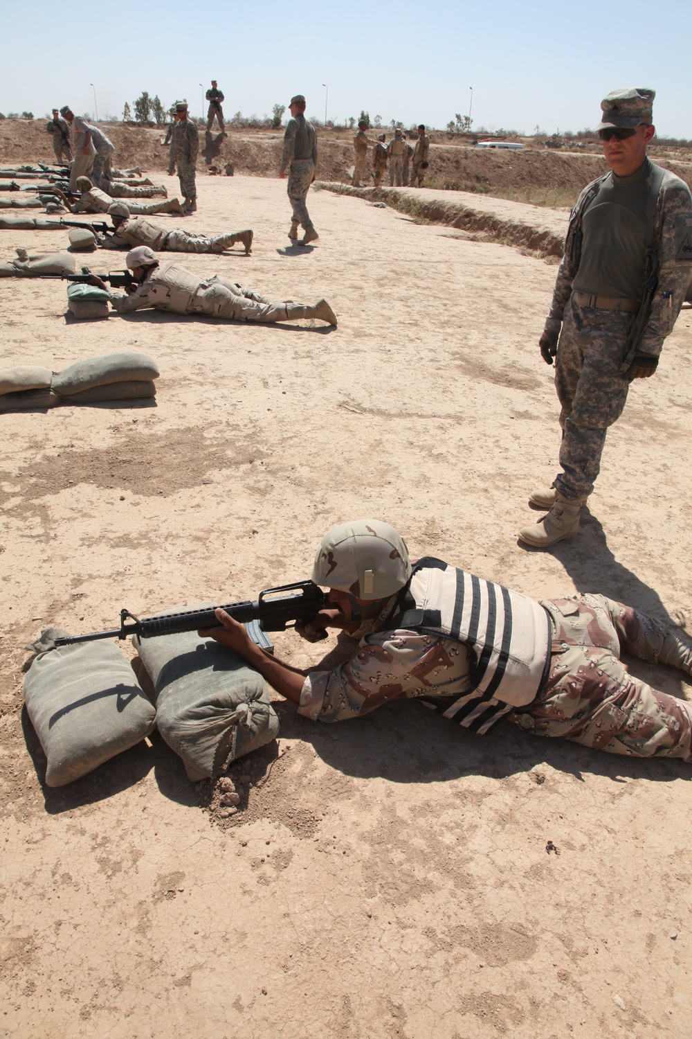 Iraqi Army Marksmanship Training