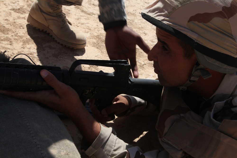 Iraqi Army Marksmanship Training