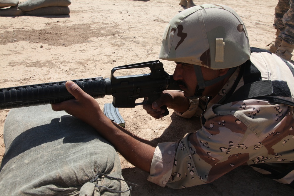 Iraqi Army Marksmanship Training