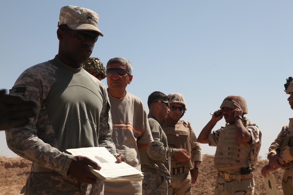 Iraqi Army Marksmanship Training