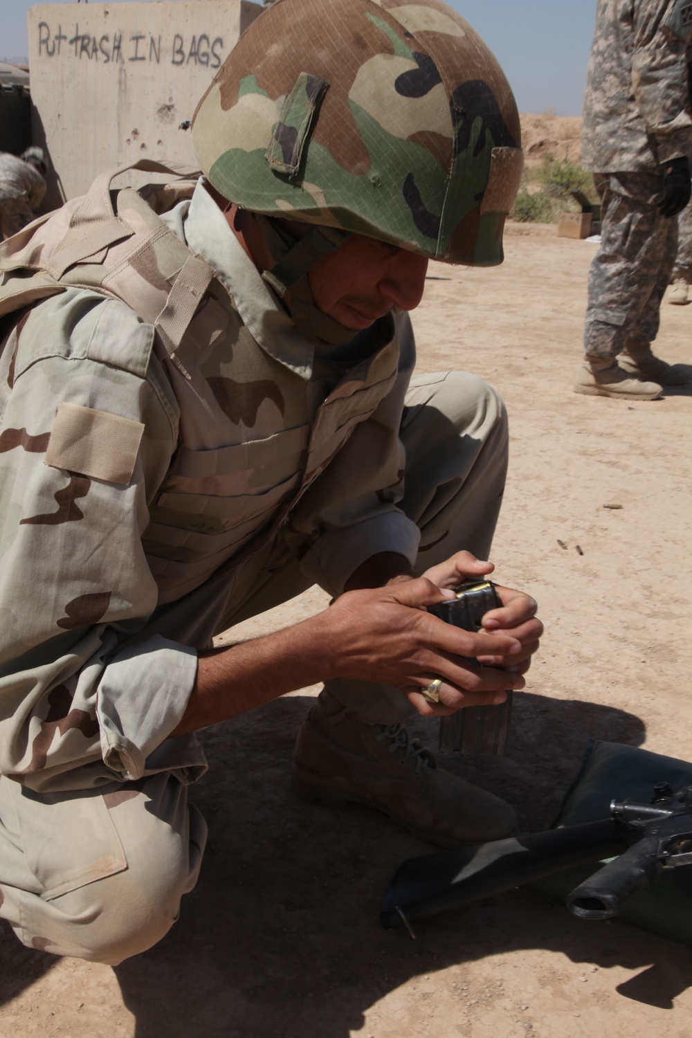 Iraqi Army Marksmanship Training