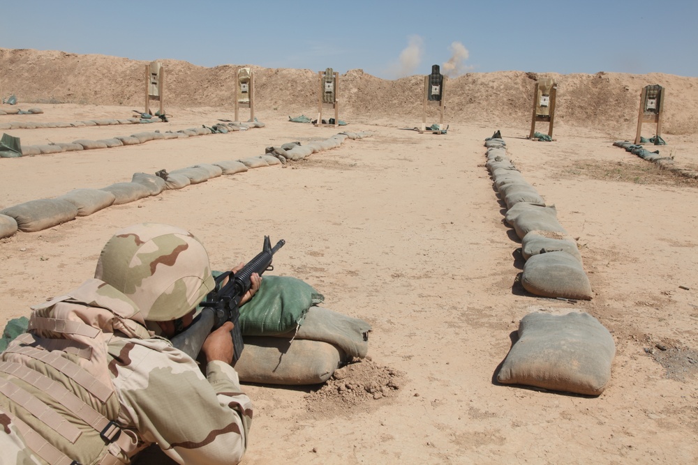 Iraqi Army Marksmanship Training