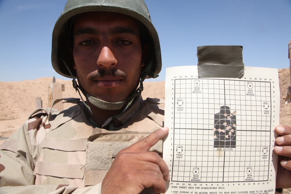 Iraqi Army Marksmanship Training