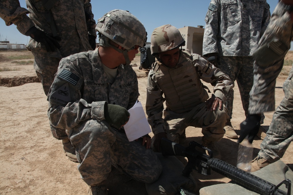 Iraqi Army Marksmanship Training