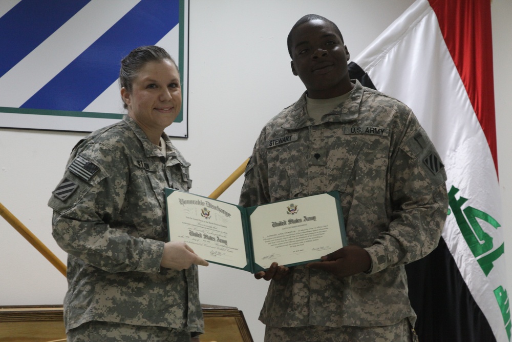 Stewart Re-enlistment