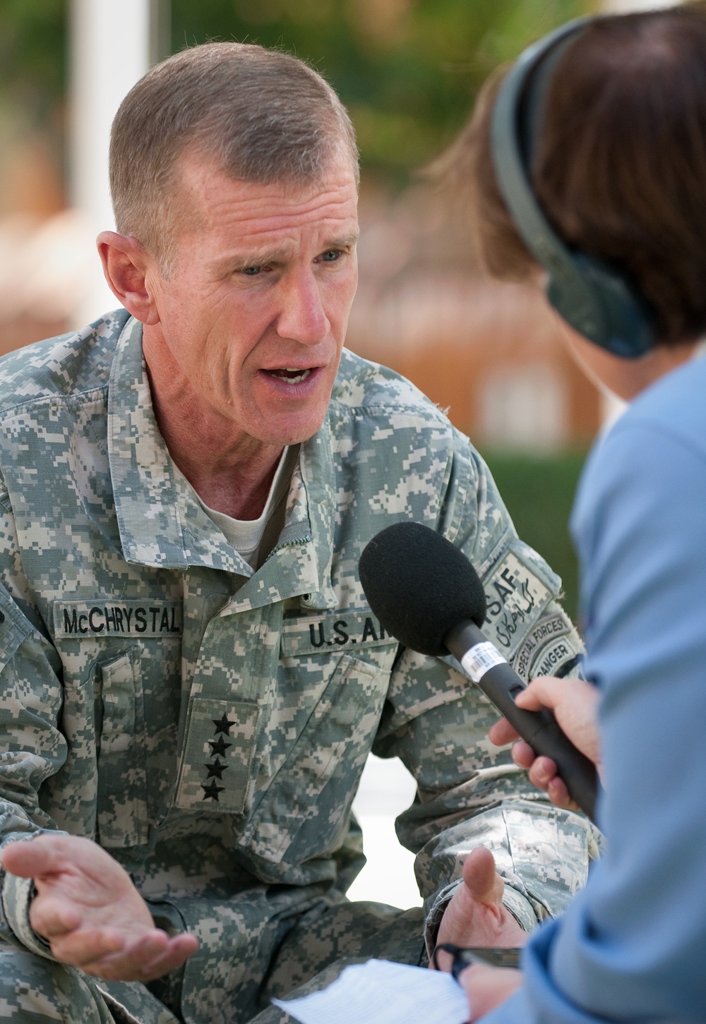 Gen. McChrystal Interview