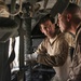 CG and SgtMaj of 3rd MAW Take Familiarization Flight Aboard a British CH-47 Chinook