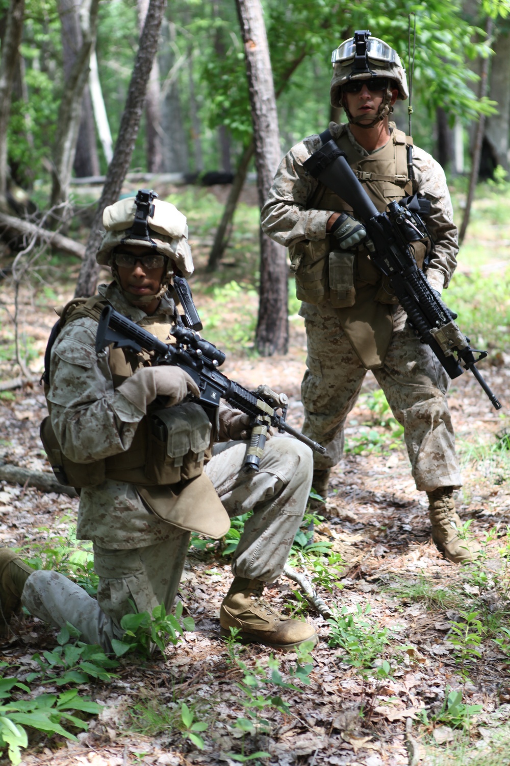 Squad Attacks at Realistic Urban Training