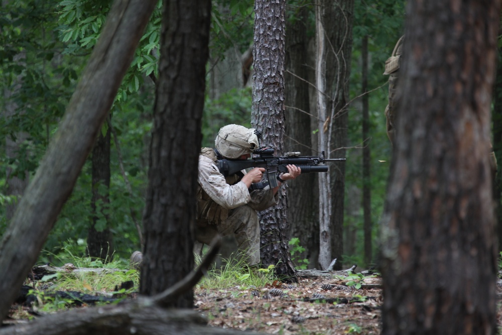 Squad Attacks at Realistic Urban Training