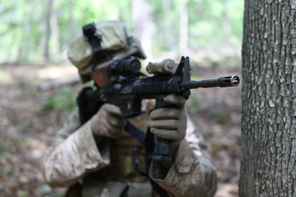 Squad Attacks at Realistic Urban Training