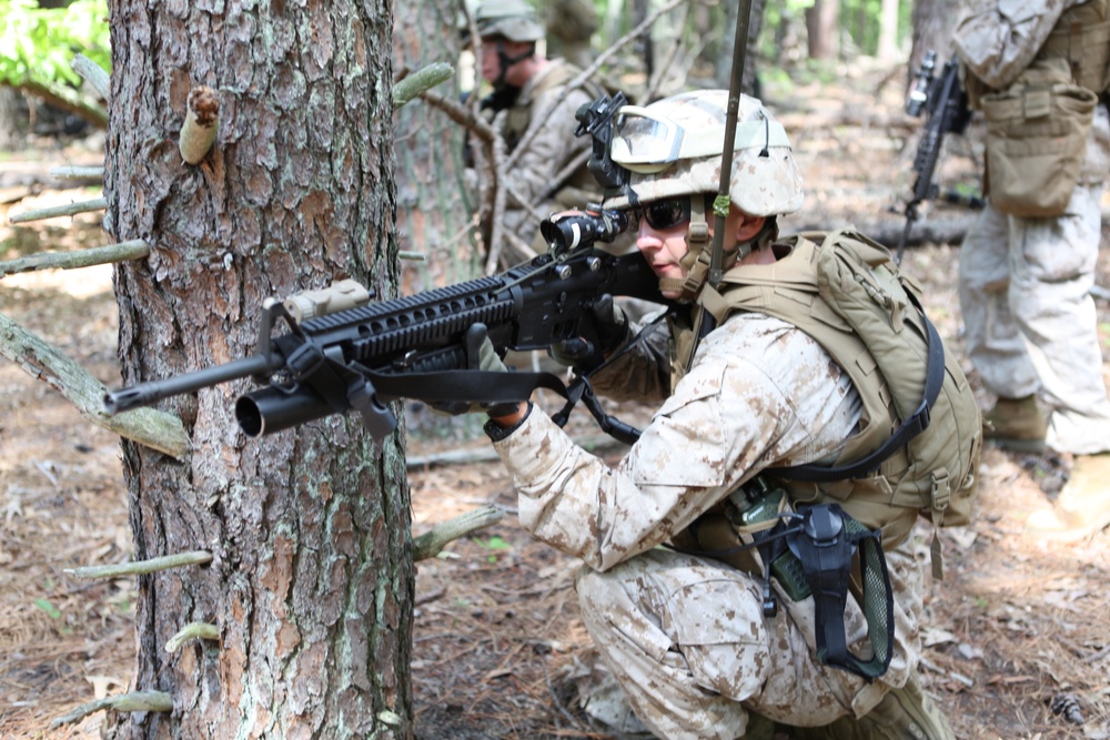 Squad Attacks at Realistic Urban Training