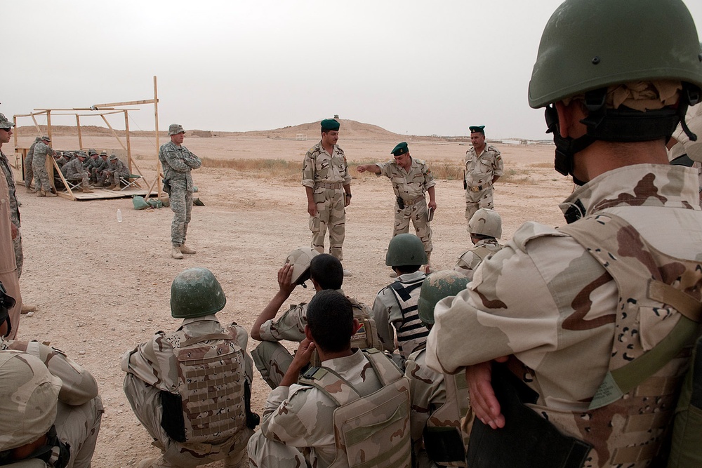 Advise, assist paratroopers learn as much as Iraqis during air assault training