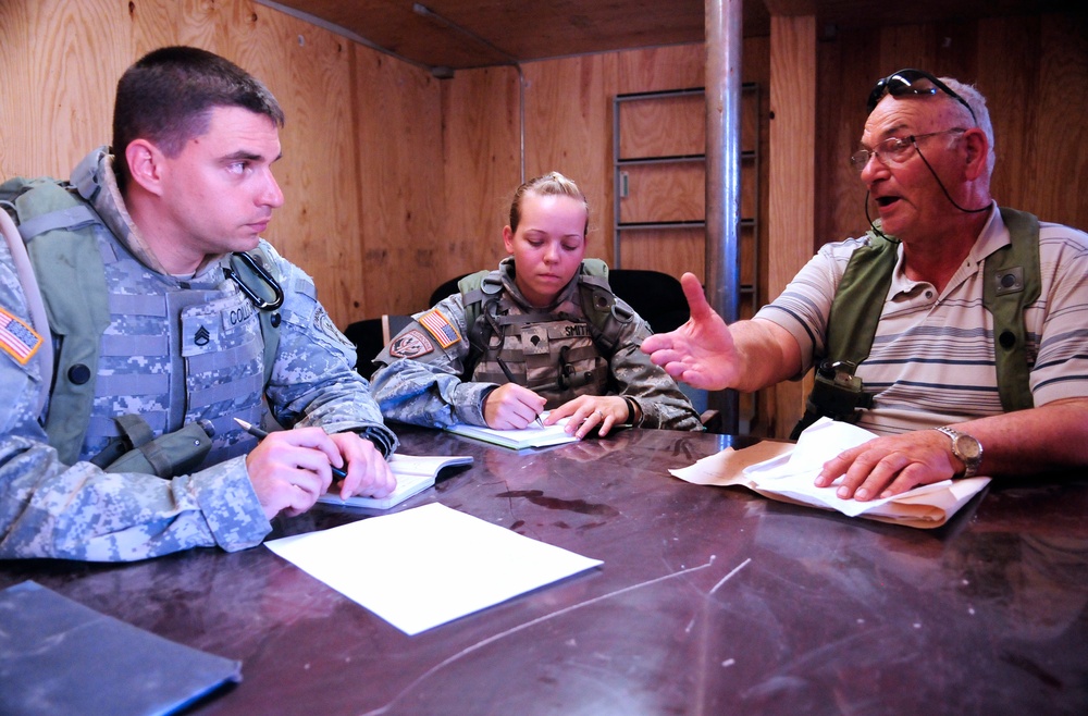 Army Reserve Civil Affairs provides stability for citizens in &quot;The Box&quot;