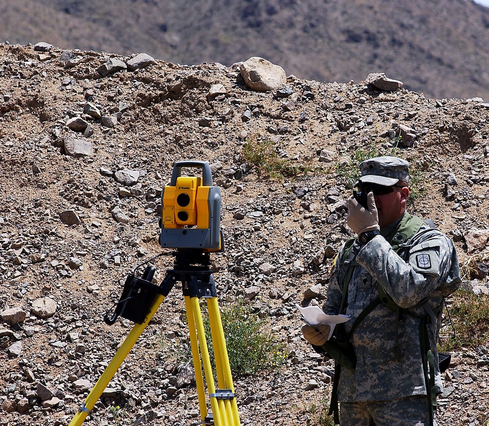 Army  Reserve Surveyors set their sights at NTC