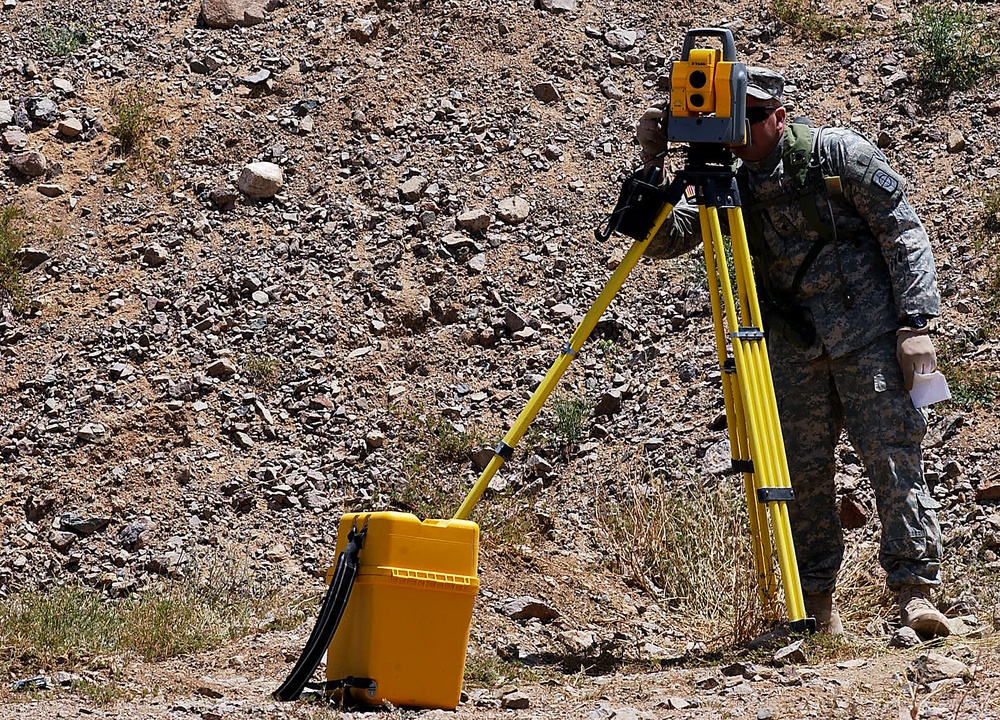 Army  Reserve Surveyors set their sights at NTC