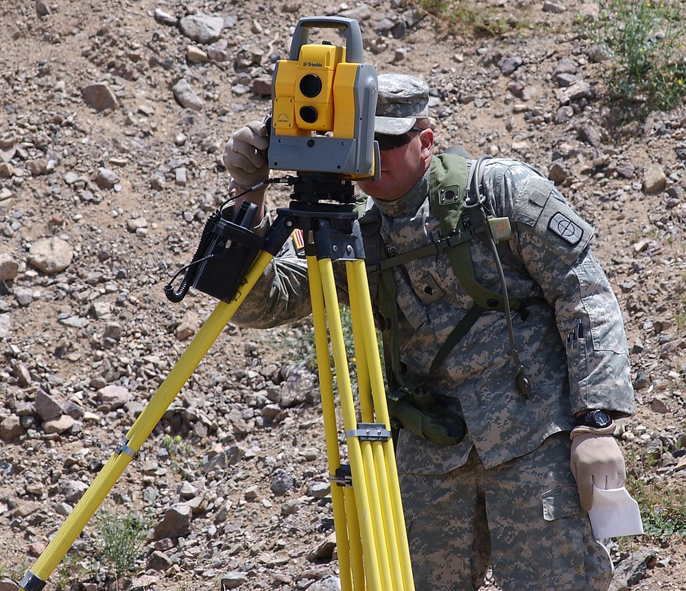 Army  Reserve Surveyors set their sights at NTC