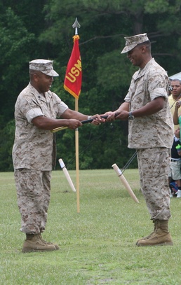 Sergeant major steps down after two years of leadership