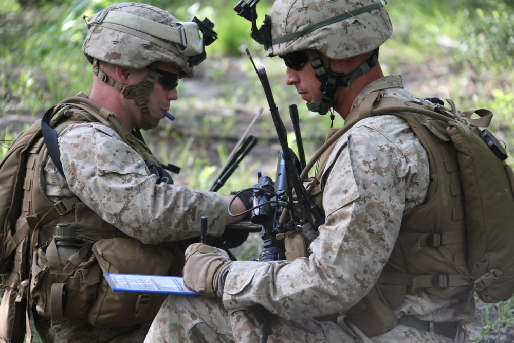 Company Live-fire at Realistic Urban Training