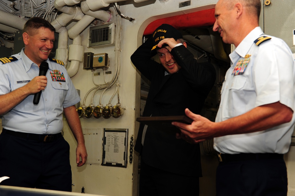 Coast Guard Cutter Dallas Visited by Republic of Georgia's Ambassador to the United States