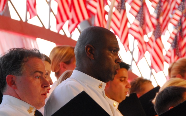 Sea Chanters with the NSO on the West Steps of the U.S. Capitol
