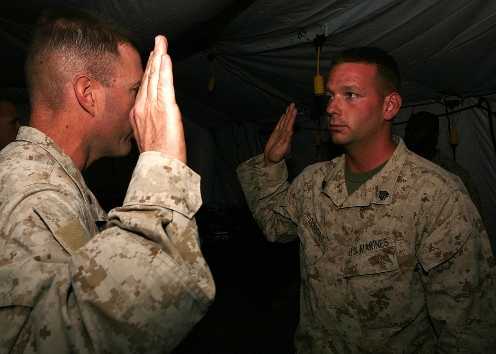 Staying Marine: Confluence, Pa. Native Re-enlists in Afghanistan