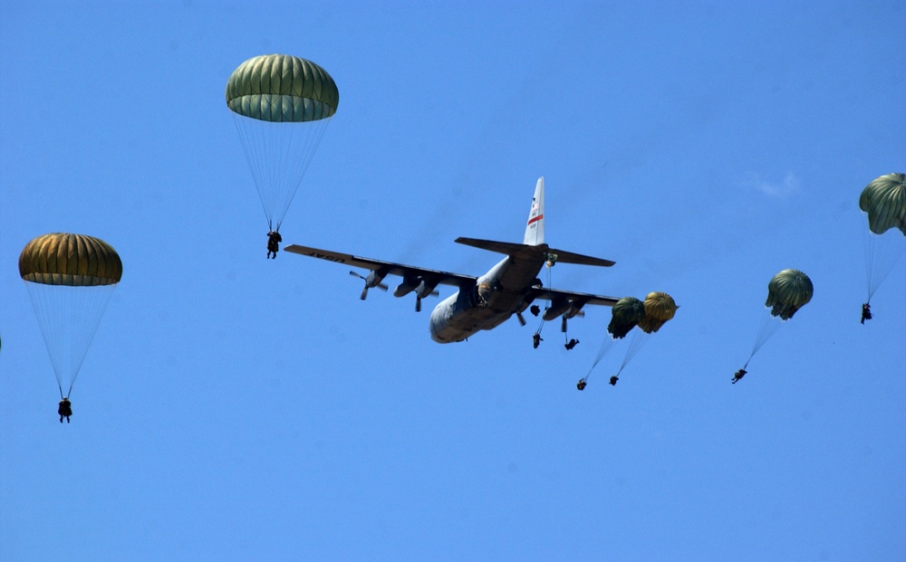 Airborne Operations at Fort Bragg, North Carolina