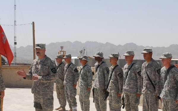 Soldiers Receive Recognition for Work in Afghanistan