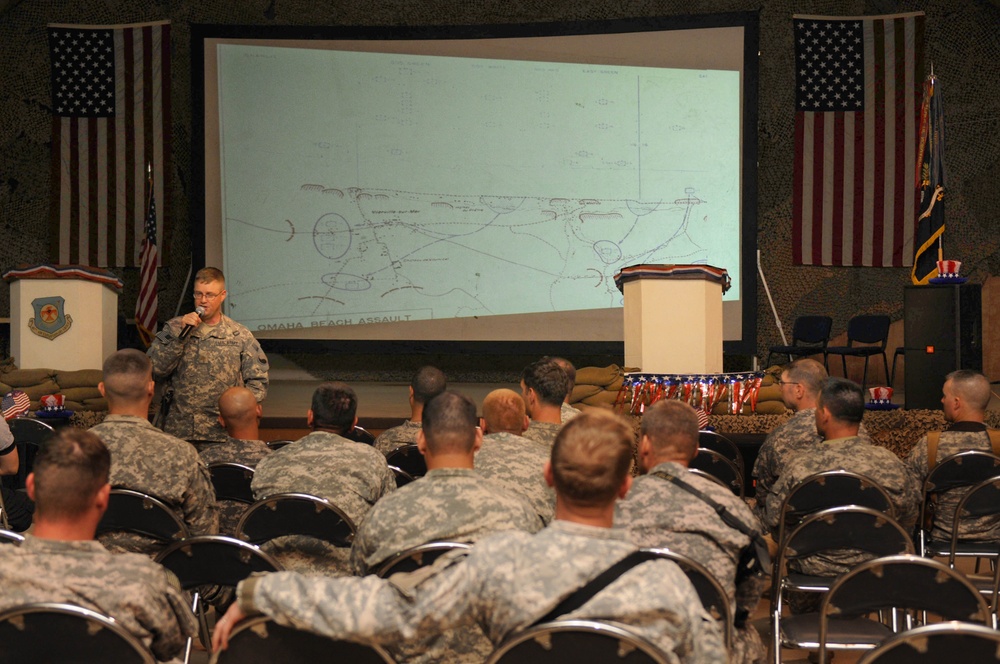 1st Bn., 116th Inf. Regt. Celebrates D-Day