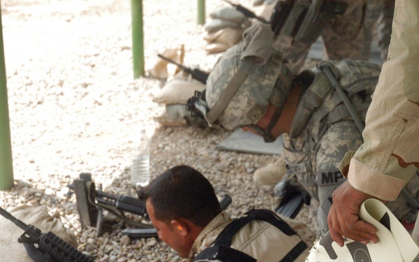 U.S. Forces Conduct Combined Range Operations in Camp Taji, Iraq