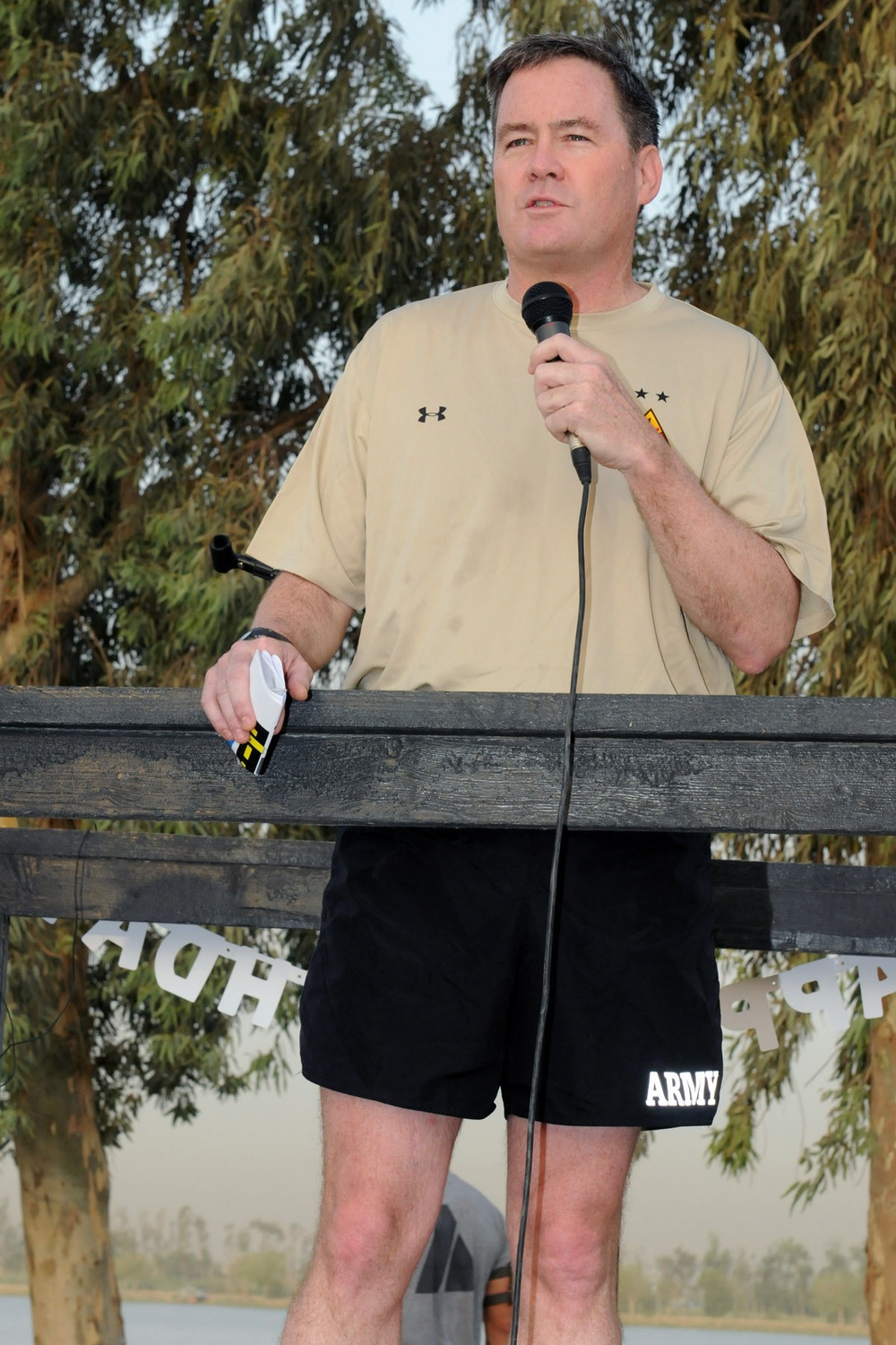 Service members celebrate 235th Army birthday with...a run: 7k run, walk commemorates Army birthday