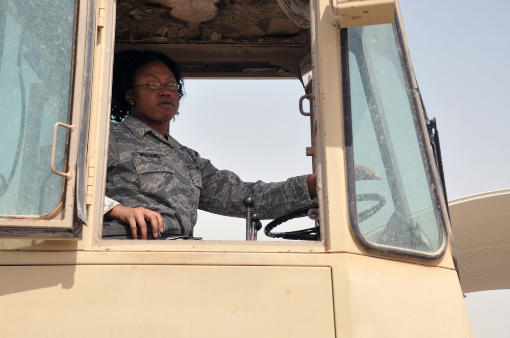 North Carolina Native, Deployed From Joint Base Andrews, Supports Deployed Air Transportation Operations in Southwest Asia